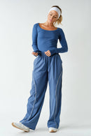 Curved Classic Track Pants