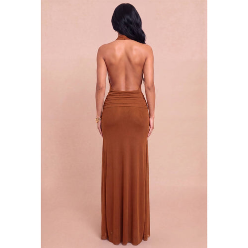 Halter Maxi Dress — view 2