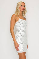 Rhinestone Embellished Mini — view 4