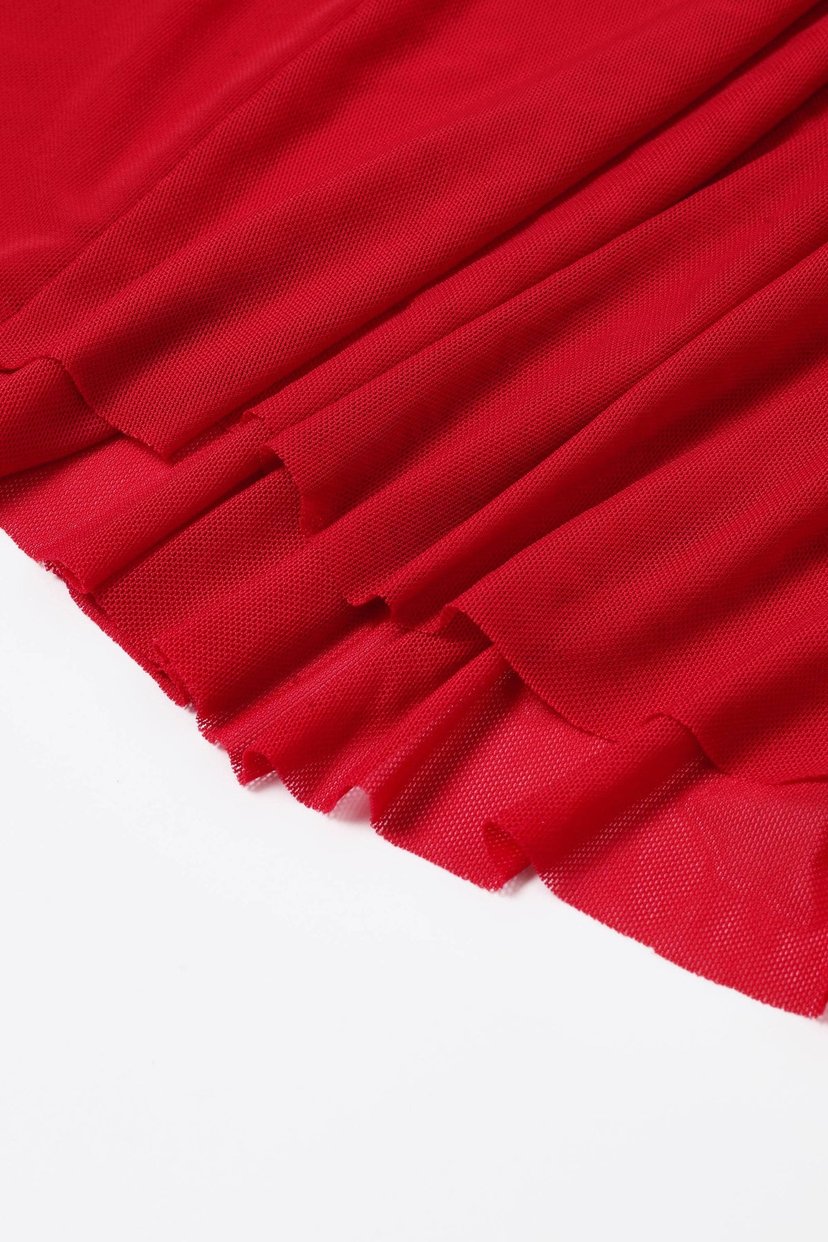 Bandage Mesh Mix Gown — view 11