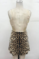 Sequin Leopard Mini Skirt - view 3