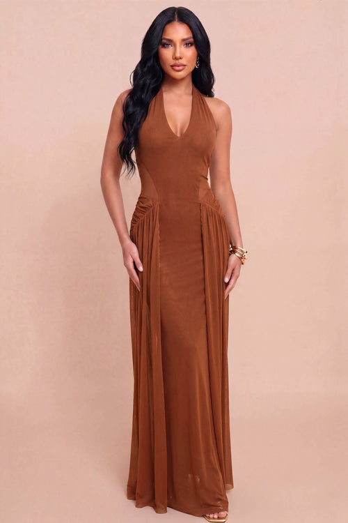 Halter Maxi Dress
