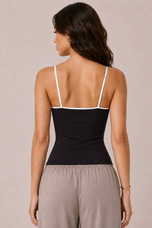 Contrast Binding Cami Top — view 9