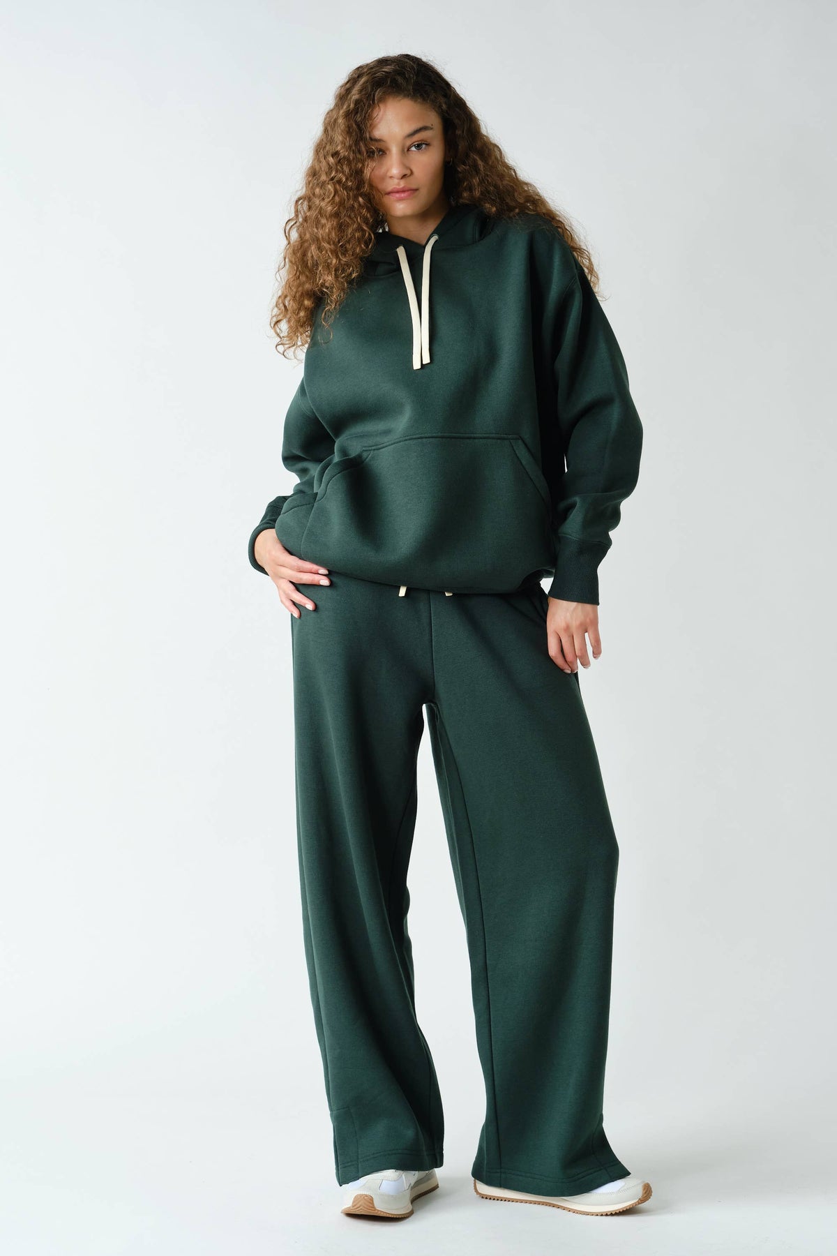 CloudWalk Wide Leg Fleece Pants — view 4