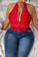 Sexy Lace Crop Top for Plus Size Women - view 4