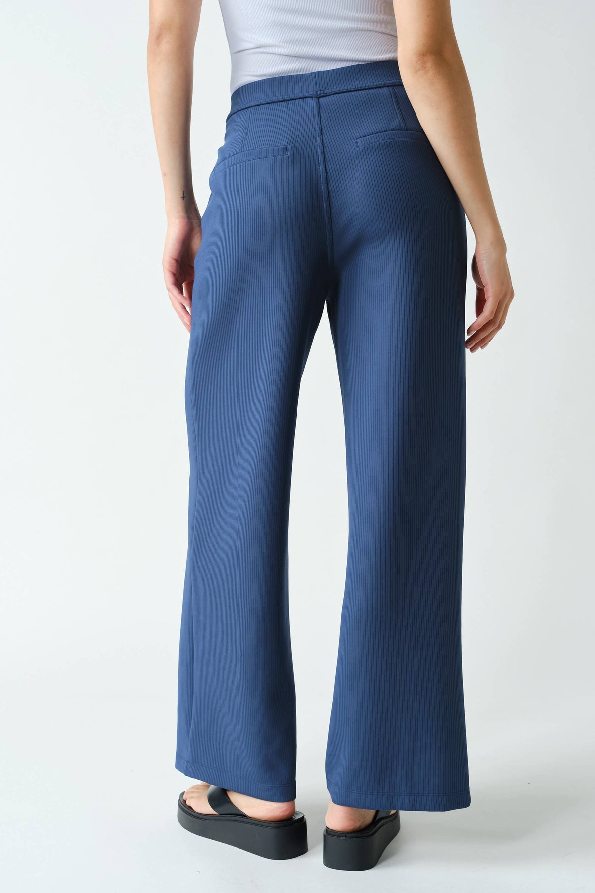 Jacquard Ribbed District Tailored Trousers — view 3