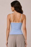 Contrast Binding Cami Top — view 7