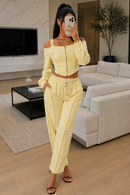 Off Shoulder Pants Set — view 2