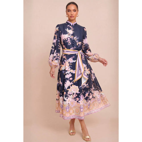 Paisley Affair Midi Dress