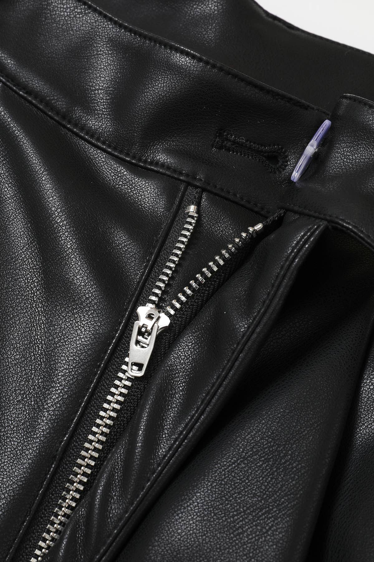 Monique PU Pleated Pants — view 6