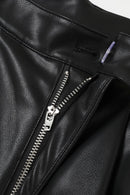 Monique PU Pleated Pants — view 6