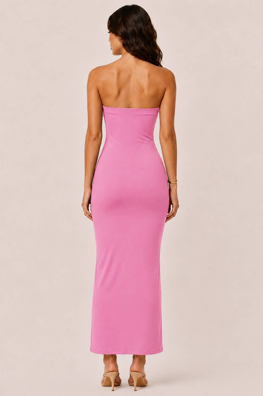 Front Slit Tube Maxi Dress — view 6