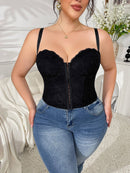 Sexy Lace Corset Top for Plus Size Women — view 5