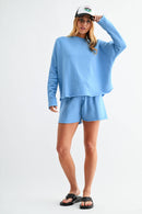 Malibu Heritage Long Sleeve Dolman Top — view 7