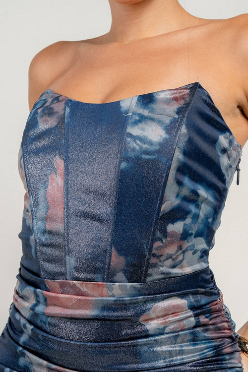 Strapless Corset Mini Dress — view 2