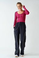 Curved Classic Track Pants — view 11