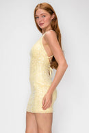 Glimmering Vine Sequin Mini — view 4
