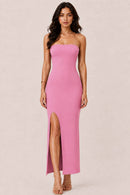 Front Slit Tube Maxi Dress — view 2
