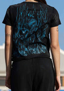 Wake Up and Be Fierce Flame Tee — view 4