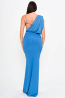 Spaghetti Shoulder Strap Maxi Dress — view 4