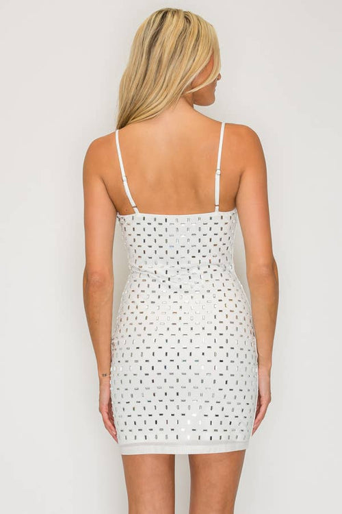 Rhinestone Embellished Mini — view 5