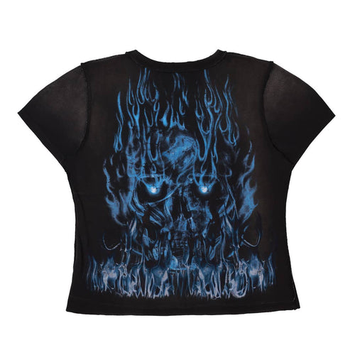 Wake Up and Be Fierce Flame Tee — view 6