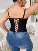 Sexy Lace Corset Top for Plus Size Women — view 6