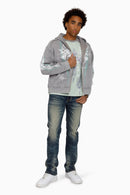 Smoke Rise Airbrush Momentum Hoodie - Frost Grey - view 5