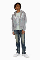 Smoke Rise Airbrush Momentum Hoodie - Frost Grey - view 6