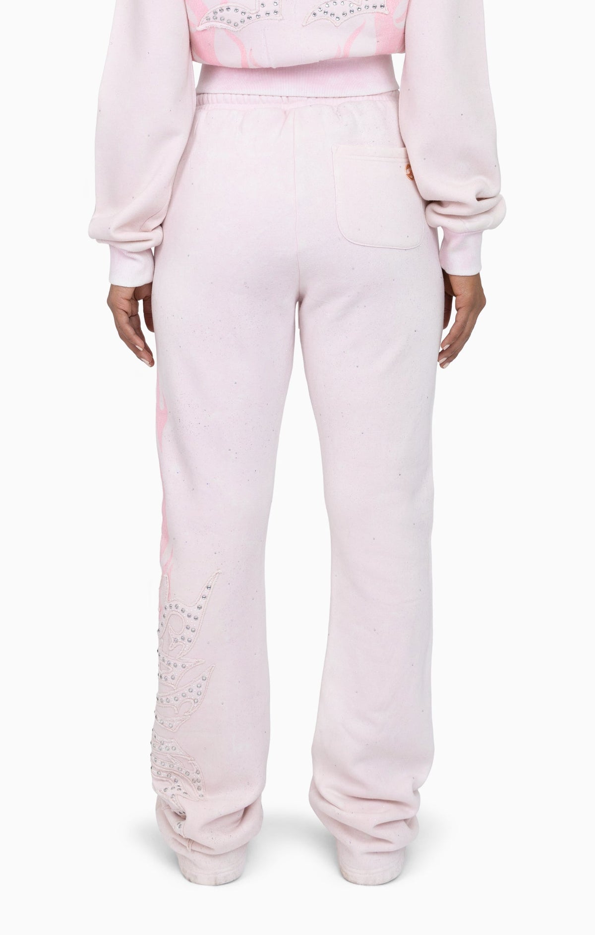 Smoke Rise Sparkly Fleece Pants - Cradle Pink - view 4