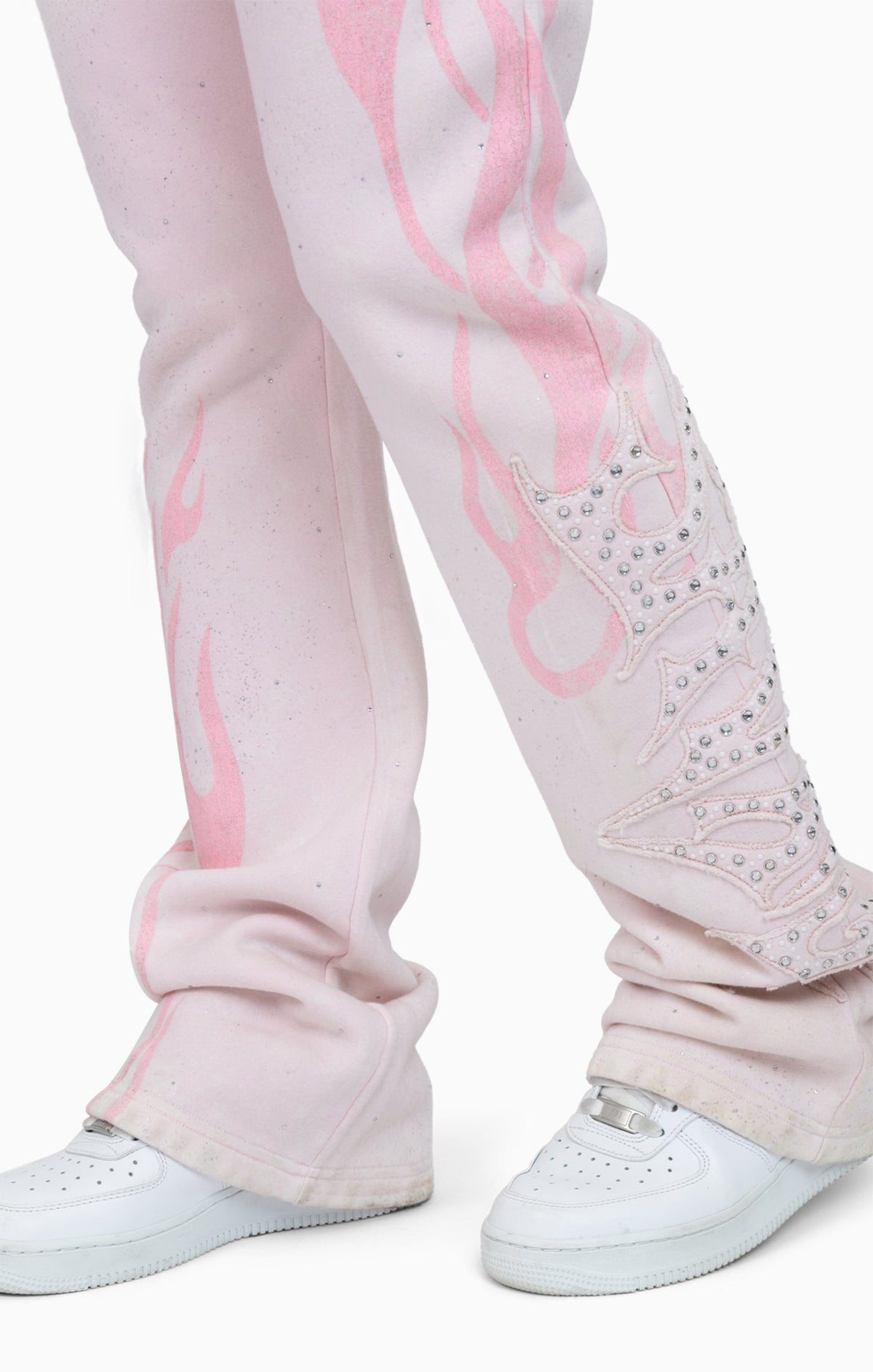Smoke Rise Sparkly Fleece Pants - Cradle Pink - view 8