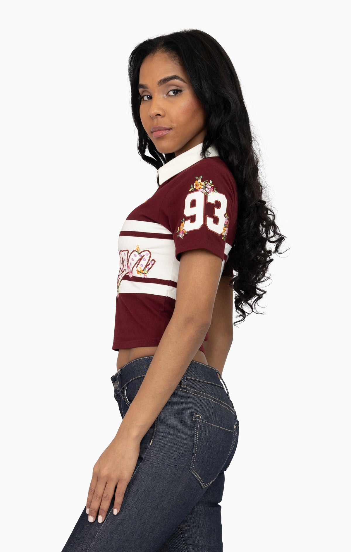 Smoke Rise Patched Embroidered Polo Shirt - Rum Raisin - view 2