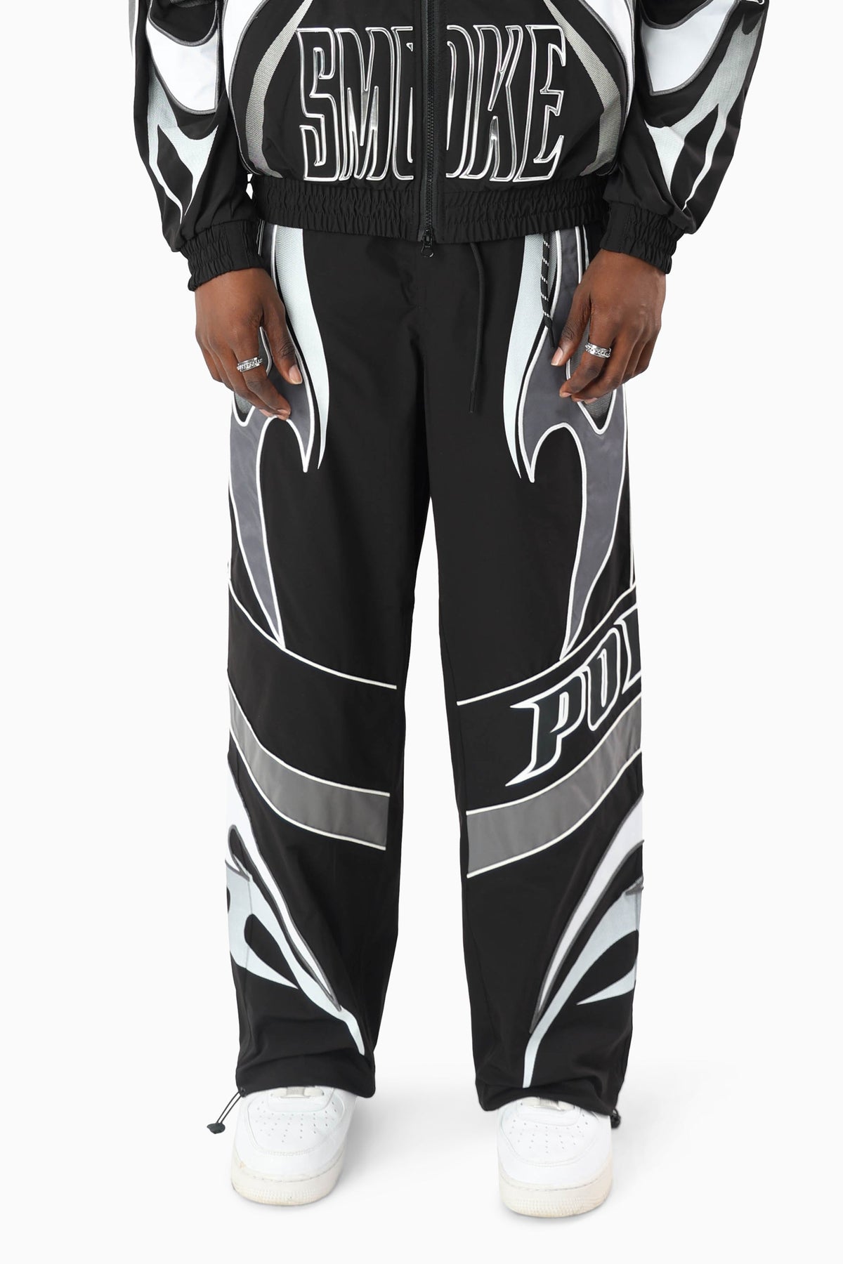 Smoke Rise Windbreaker Pants - Black
