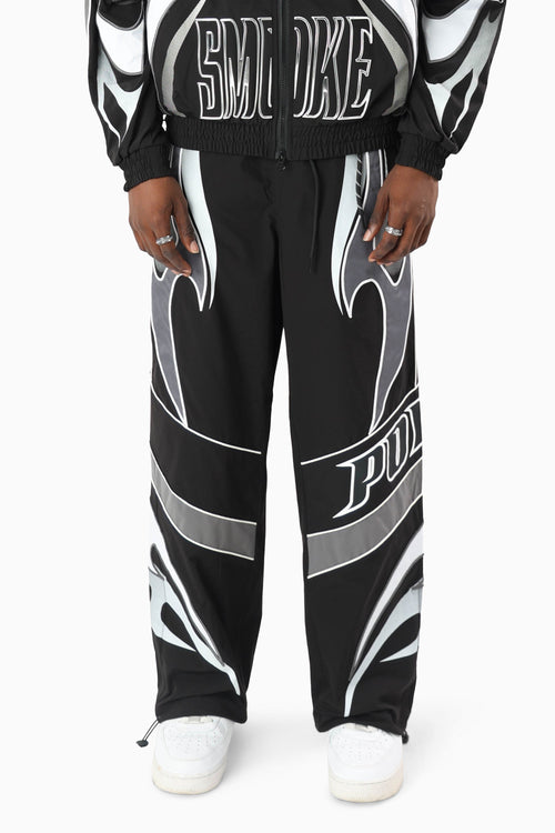 Smoke Rise Windbreaker Pants - Black
