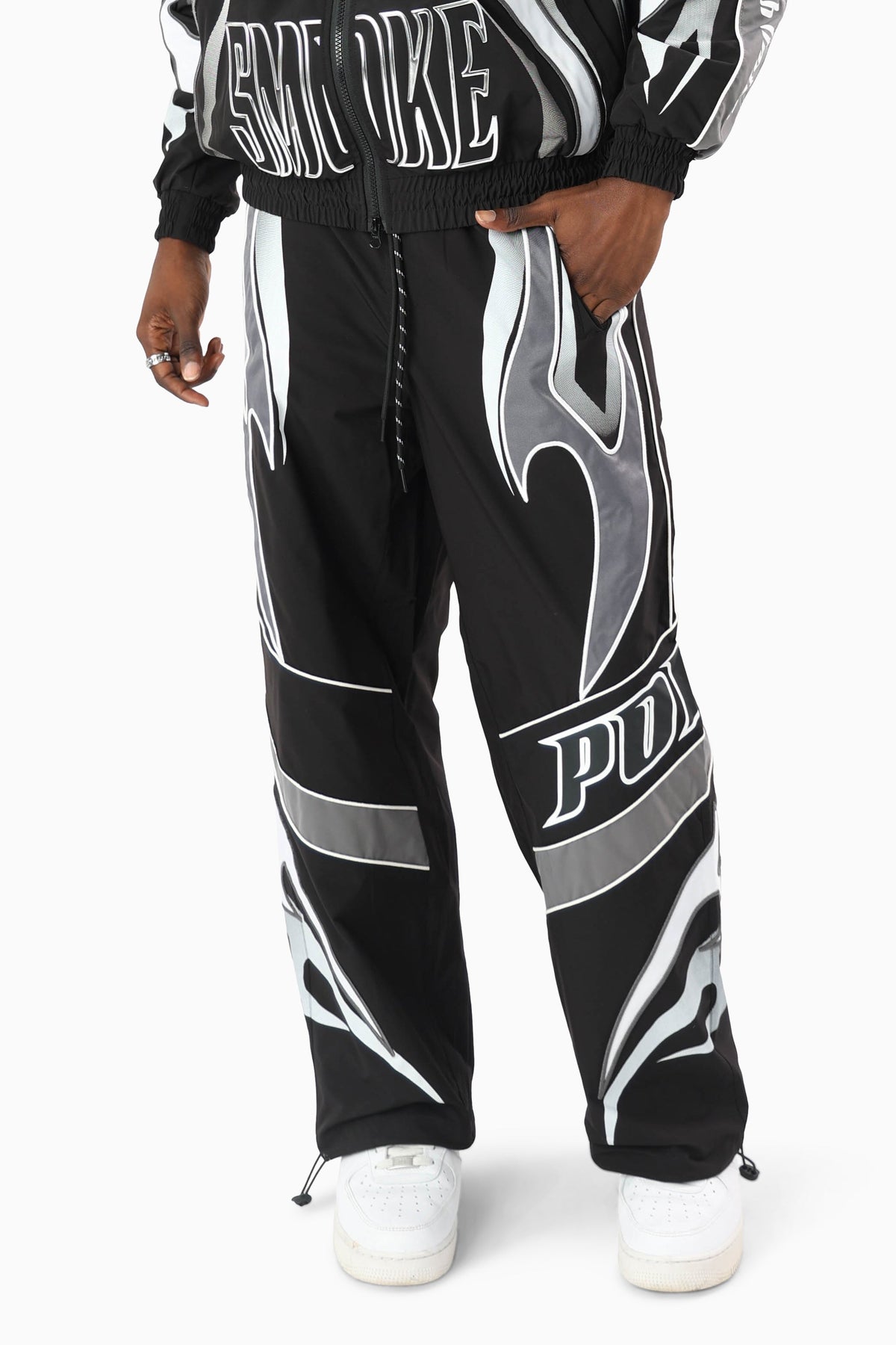 Smoke Rise Windbreaker Pants - Black - view 6