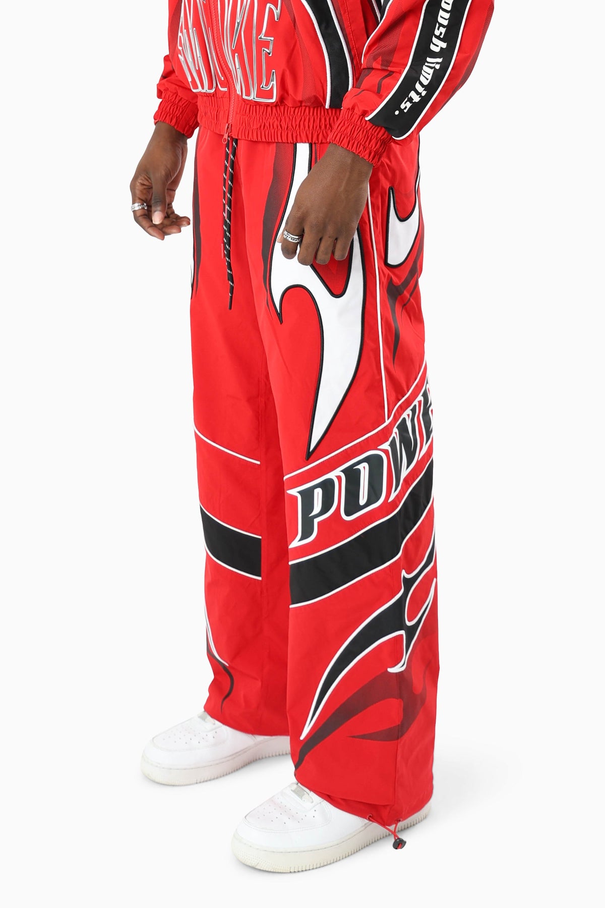 Smoke Rise Windbreaker Pants - True Red - view 2