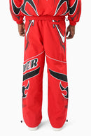Smoke Rise Windbreaker Pants - True Red - view 3
