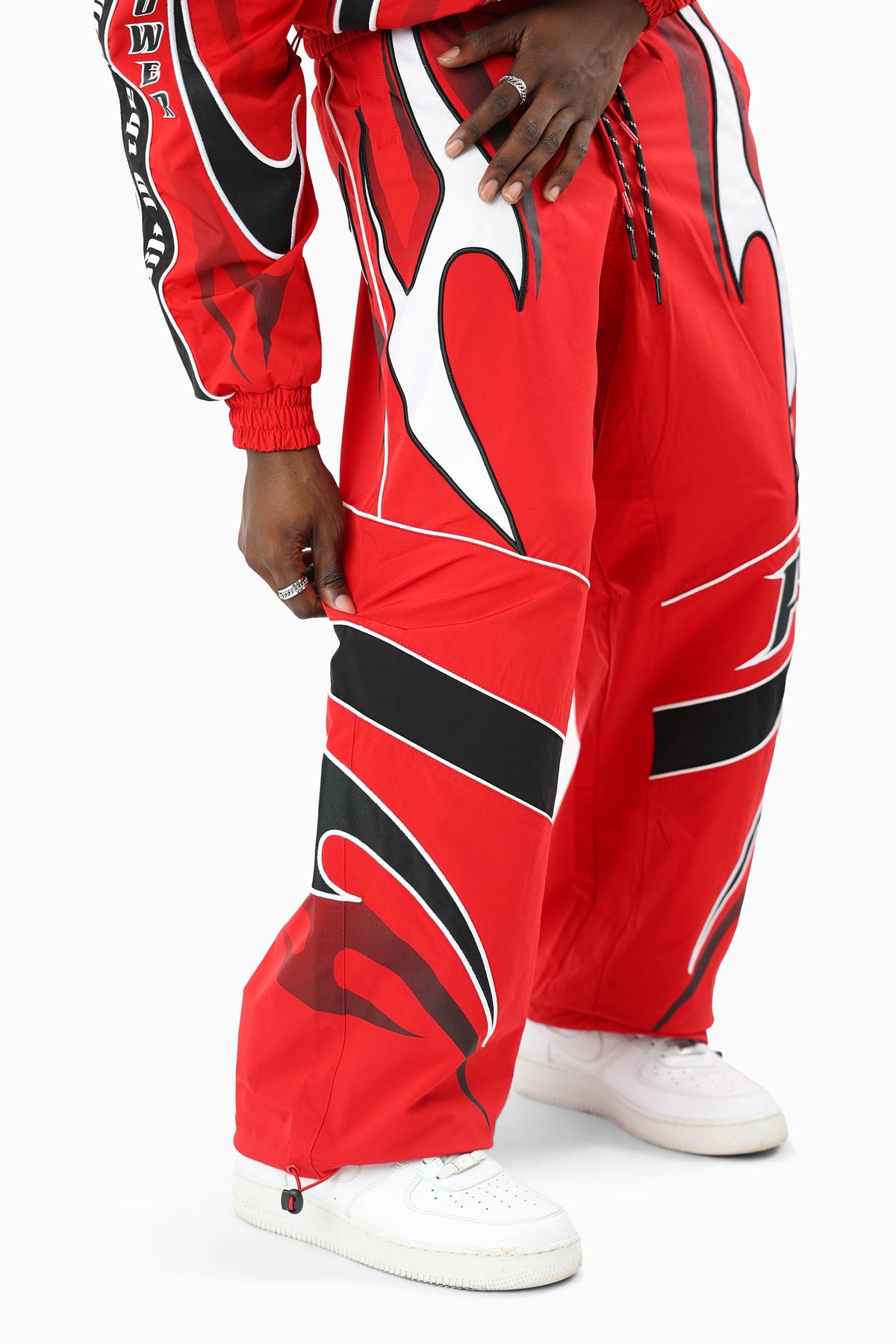 Smoke Rise Windbreaker Pants - True Red - view 7