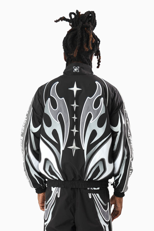 Smoke Rise Windbreaker Jacket - Black - view 3