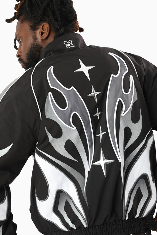 Smoke Rise Windbreaker Jacket - Black - view 9