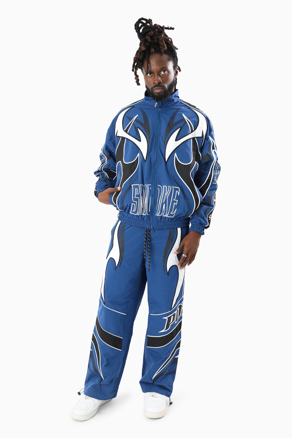 Smoke Rise Windbreaker Jacket - Surf - view 4