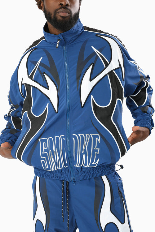 Smoke Rise Windbreaker Jacket - Surf - view 7