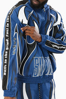 Smoke Rise Windbreaker Jacket - Surf - view 8