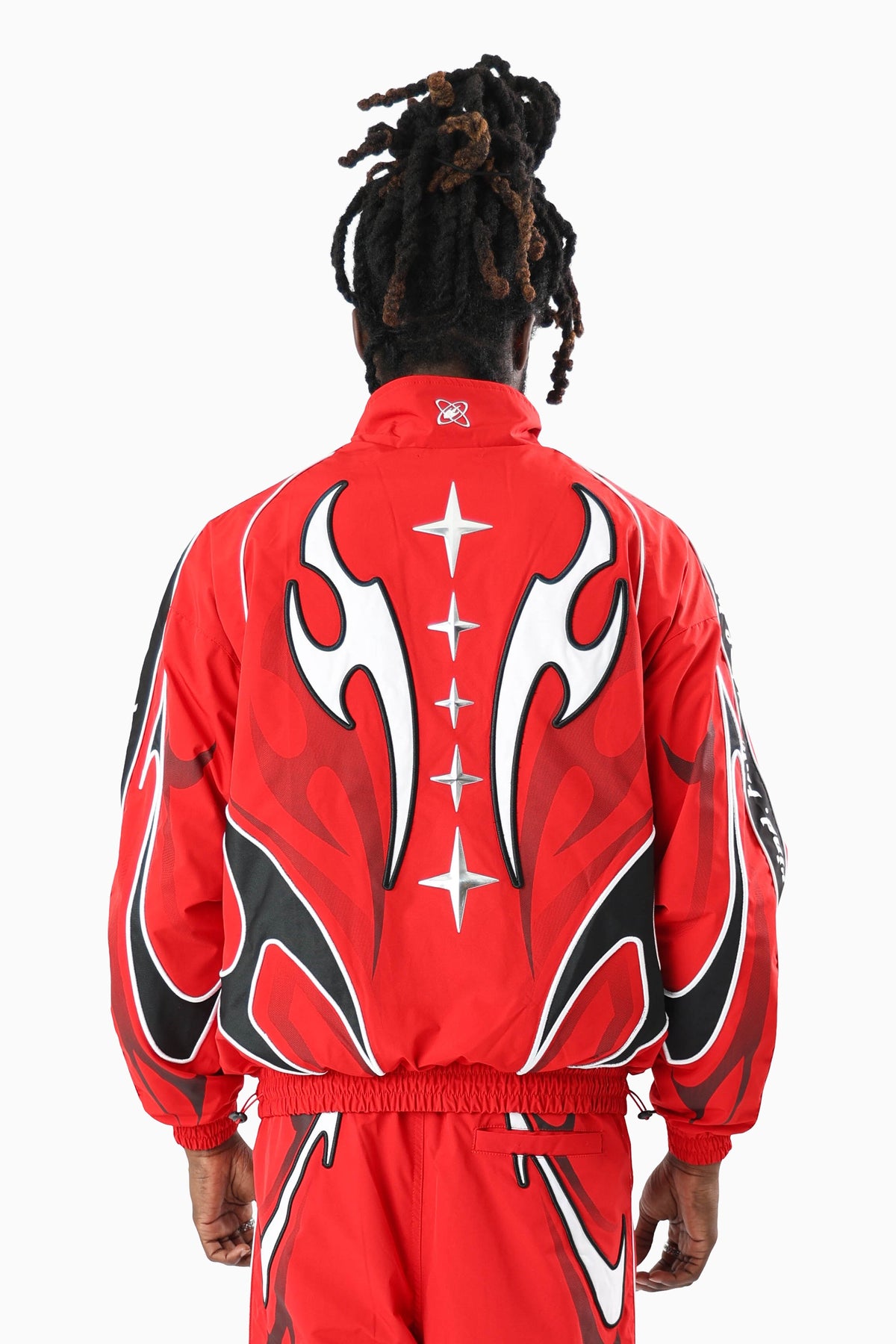 Smoke Rise Windbreaker Jacket - True Red - view 3