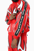 Smoke Rise Windbreaker Jacket - True Red - view 7