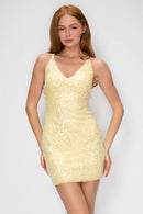 Glimmering Vine Sequin Mini — view 3
