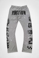 No Limits No Regrets Flare Jogger