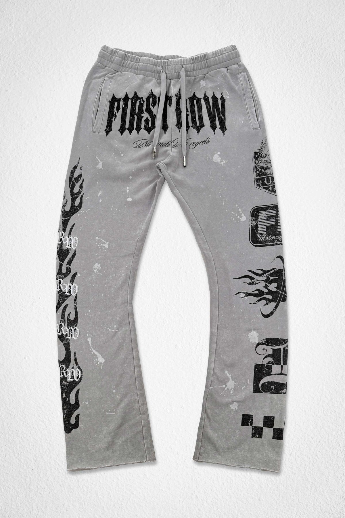 No Limits No Regrets Flare Jogger