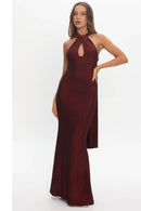 Twisted Halter Maxi Dress - view 2