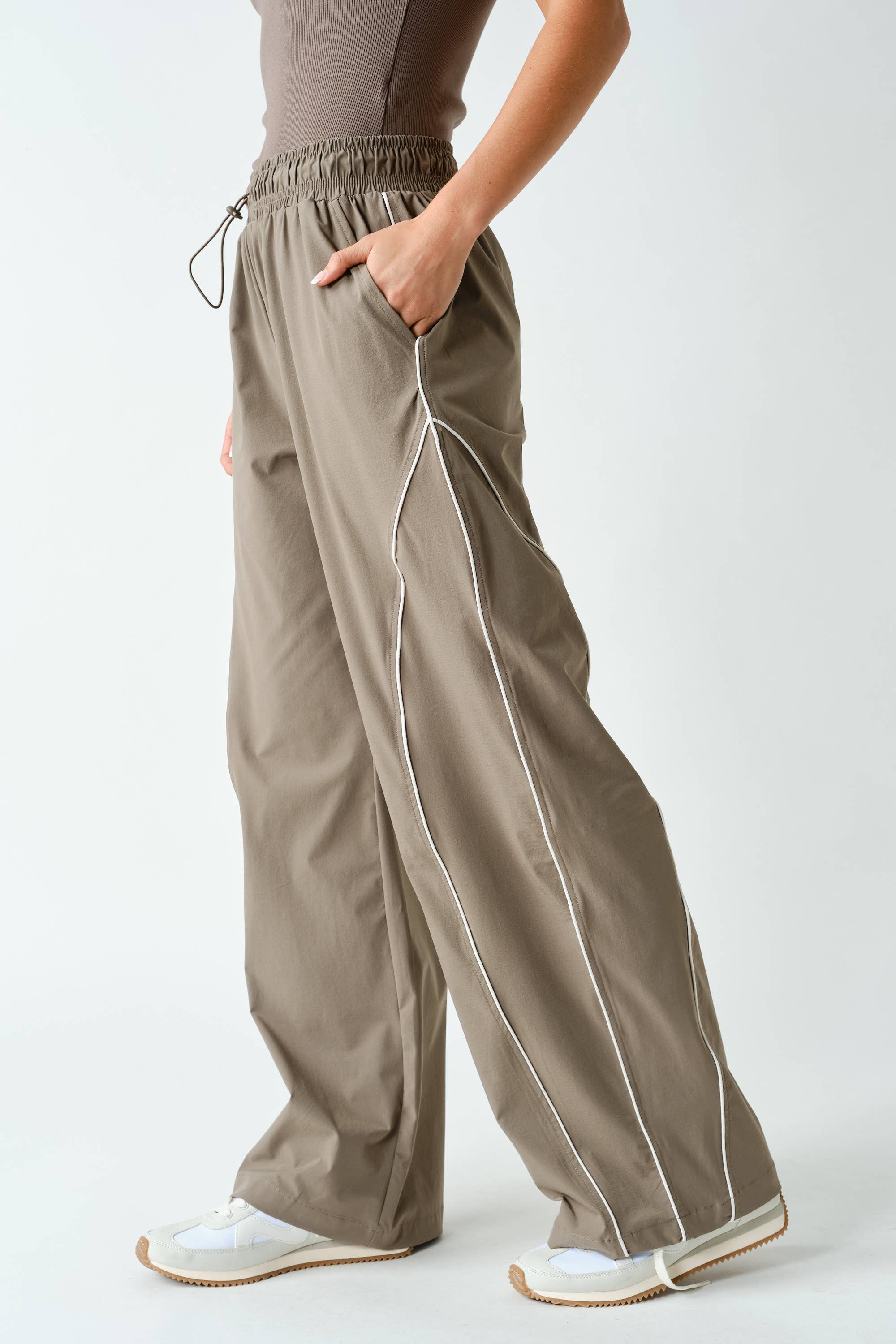 Curved Classic Track Pants